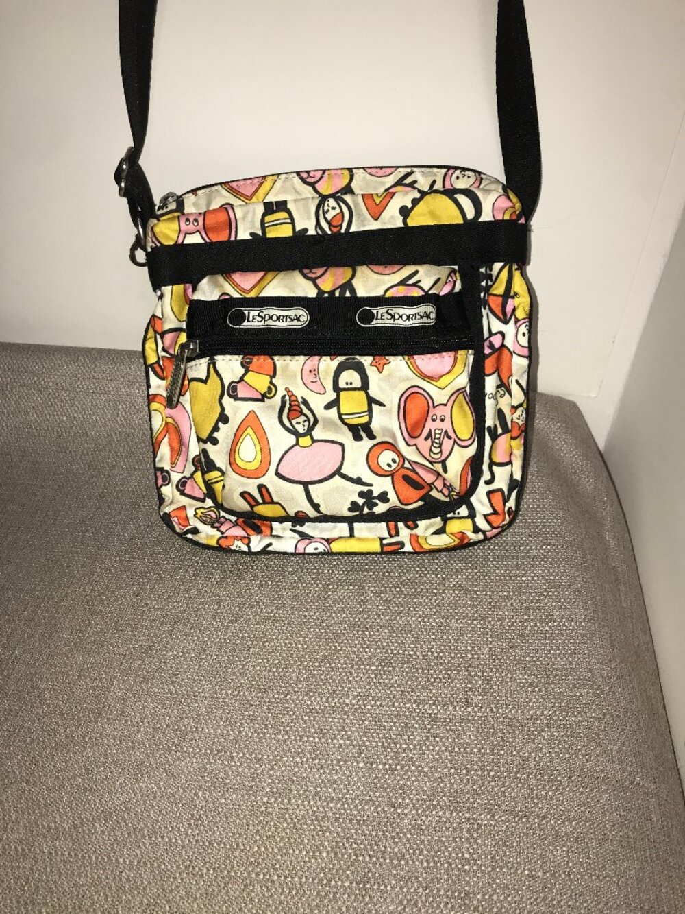 2006 Tokidoki Lesportsac "Wonder Boy" Crossbody Handbag Purse View 3